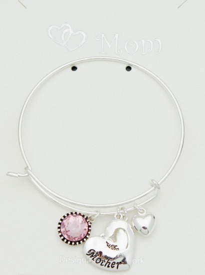 Mother and Daughter Heart w/ Crystal Etched Bangle Bracelet | mothers-day-heart-mother-and-son-crystal-etched-bangle-bracelts-srlsa-352bf-74-1.jpg